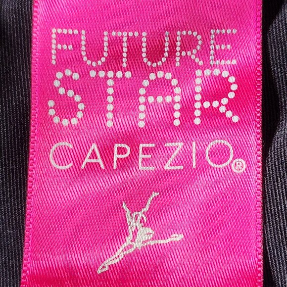 Capezio Girls' Biketard with Keyhole Back Leotard Size Small - Picture 9 of 10